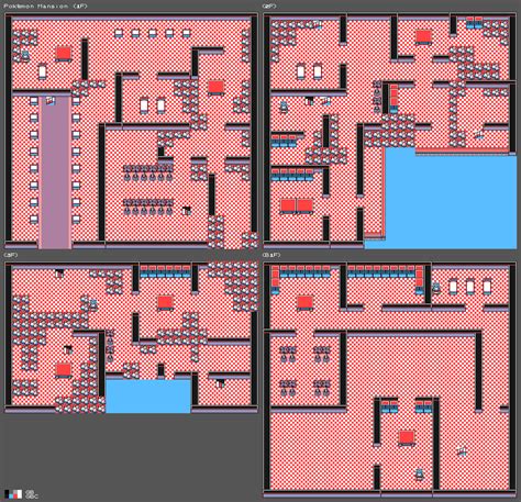 Pokemon yellow cinnabar mansion map  As you walk through its paths, don’t forget to interact with every glowing eyed statue